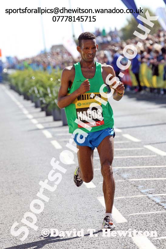 Yared Hagos mens Morrisons Great North Run. Photo: David T. Hewitson/Sports for All Pics
